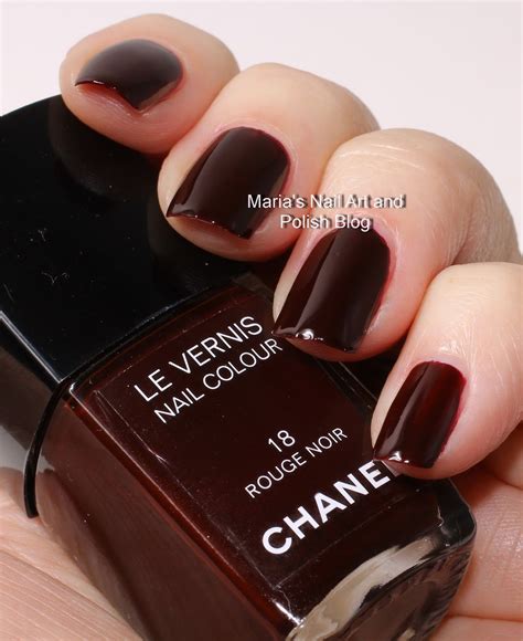 chanel polish rouge noir|chanel rouge essentiel nail polish.